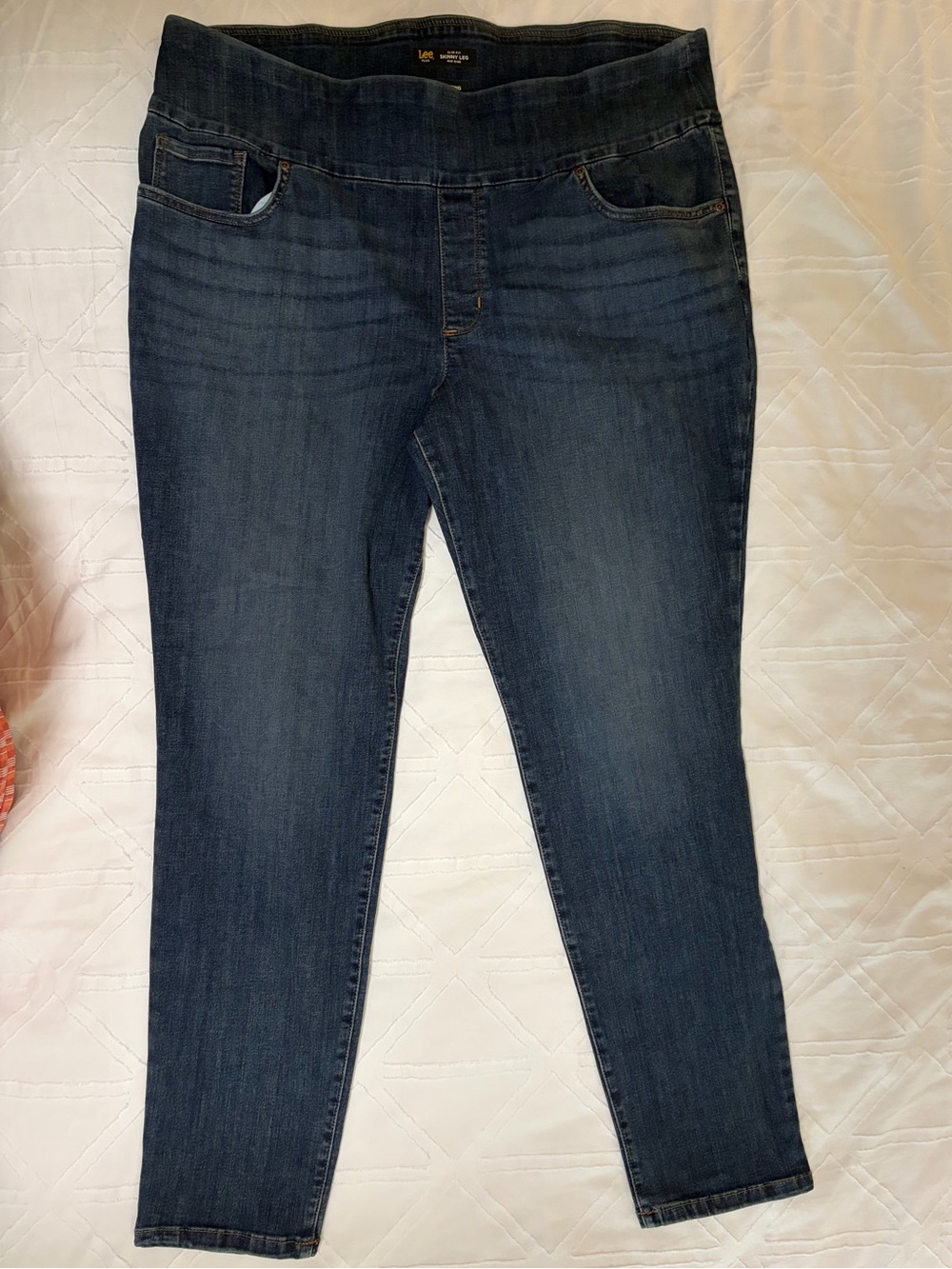 Lee Women’s Skinny Jeans in Dark Indigo Blue - Picture 1 of 3